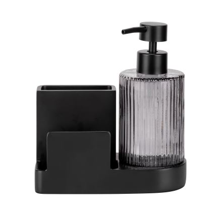 WENKO 54654100 - Organizatorius PINA 16x17 cm juoda