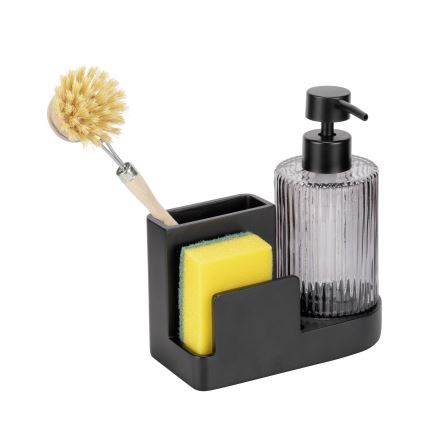 WENKO 54654100 - Organizatorius PINA 16x17 cm juoda