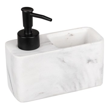 WENKO 54668100 - Skysto muilo dozatorius RESA 14,5x14,3 cm baltas/juodas