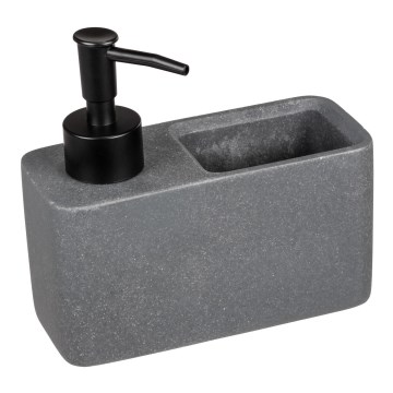 WENKO 54669100 - Muilo dozatorius RESA 14,5x14,3 cm pilka/juoda