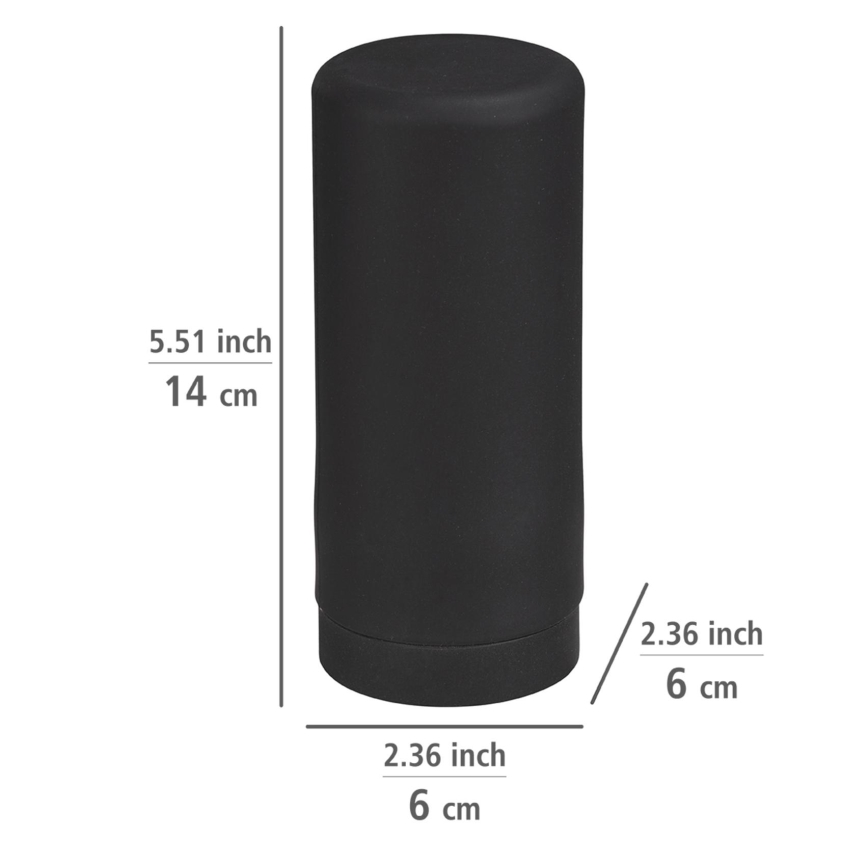 WENKO 54675100 - muilo dozatorius EASY SQUEEZ-E 6x14 cm juodas