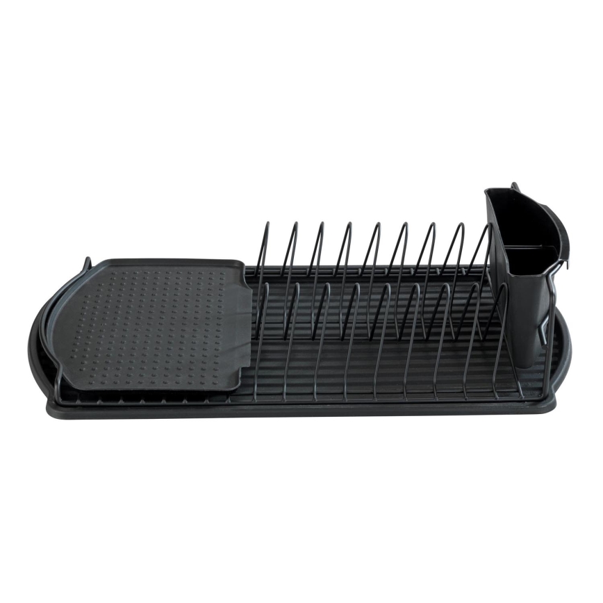 WENKO 54767100 - Indų džiovyklė BASIC 47,5x26,5 cm juoda