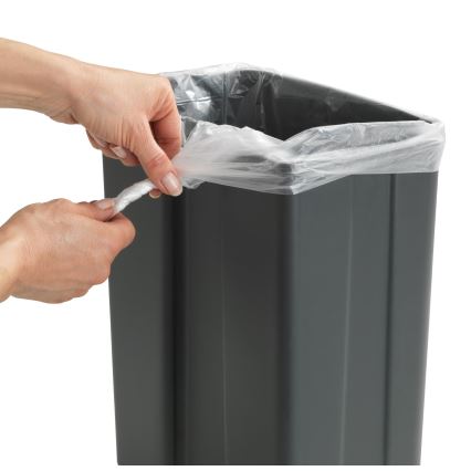 WENKO 54903100 - Prie durų tvirtinamas krepšys 26x36,5 cm pilka/sidabrinė