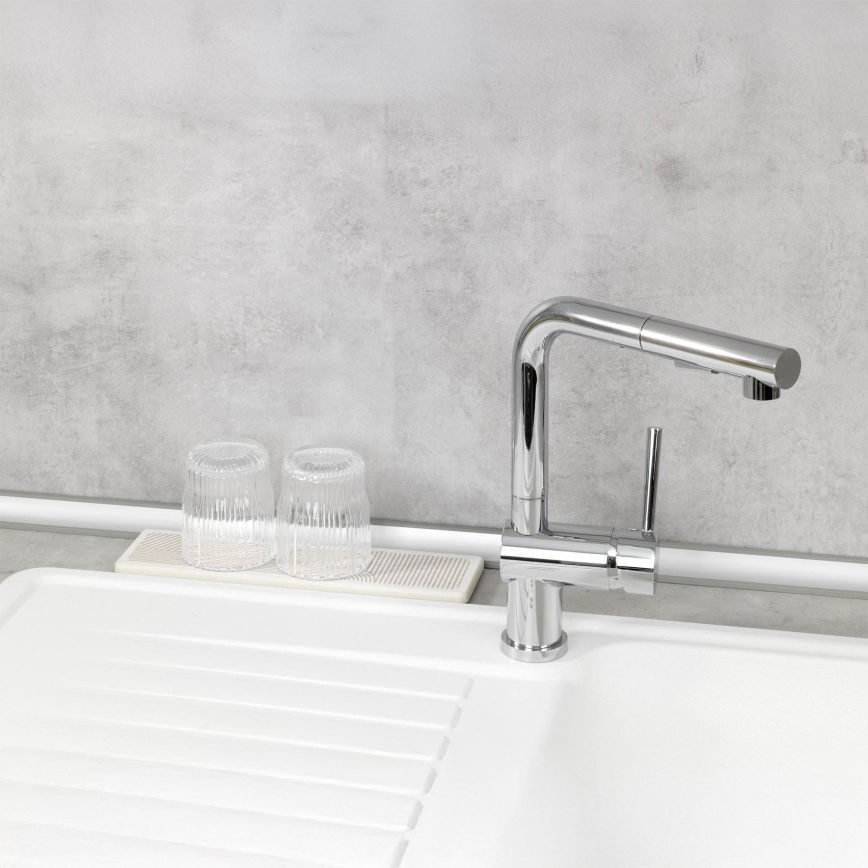 WENKO 54956100 - Indų džiovintuvas DAMON 30x8 cm smėlio spalvos