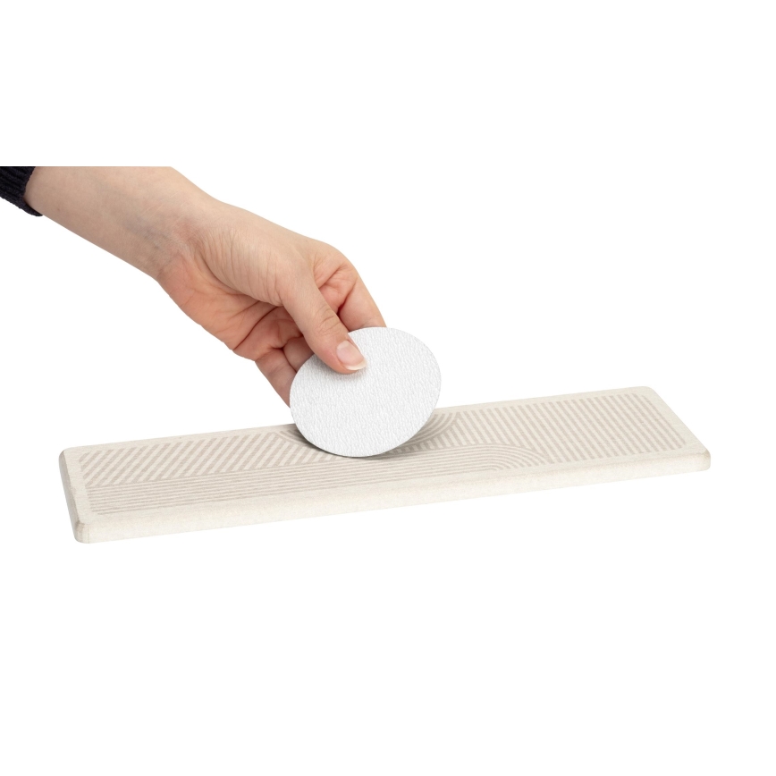 WENKO 54956100 - Indų džiovintuvas DAMON 30x8 cm smėlio spalvos