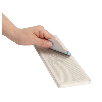 WENKO 54956100 - Indų džiovintuvas DAMON 30x8 cm smėlio spalvos