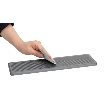 WENKO 54957100 - Lašėjimo kilimėlis DAMON 30x8 cm pilkas