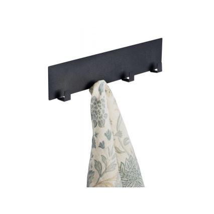 WENKO 55014100-kabliukas BLACK OUTDOOR KITCHEN 30x6,5 cm juodas