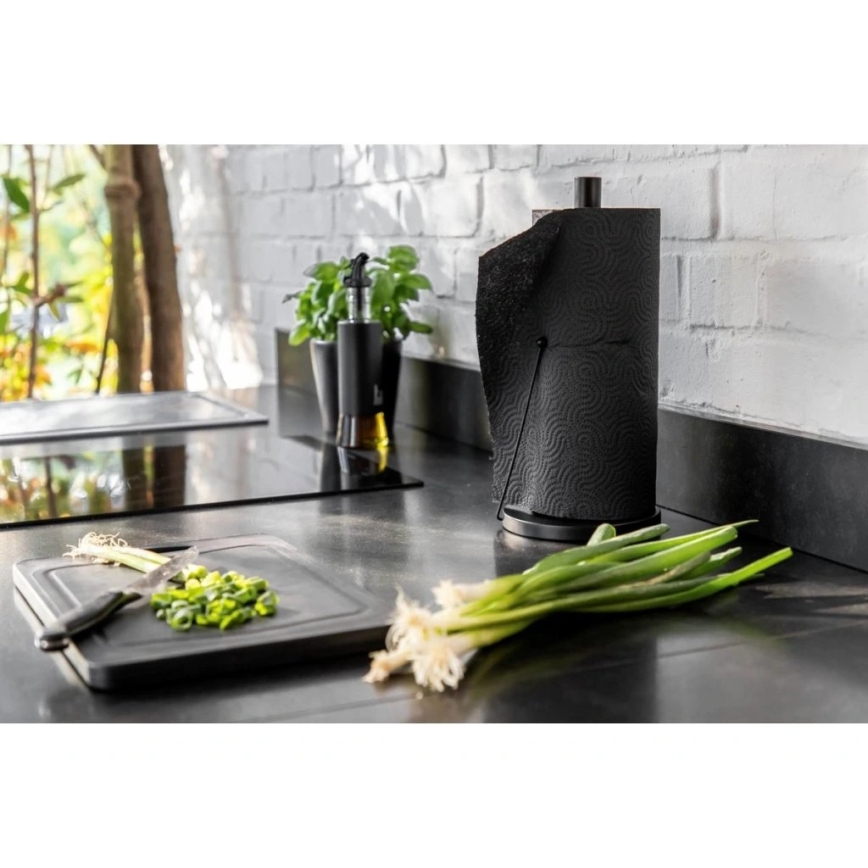WENKO 55015100-Laikiklis BLACK OUTDOOR KITCHEN 15x33 cm juodas