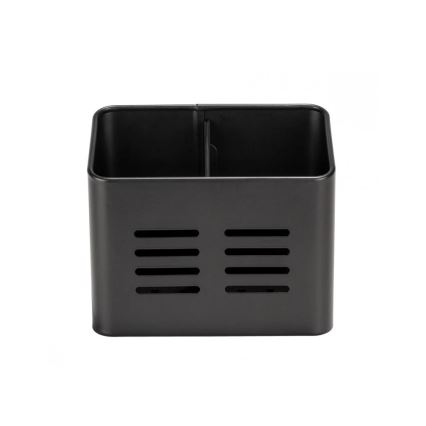 WENKO 55024100-Stalo įrankių krepšelis BLACK OUTDOOR KITCHEN 16x13,5 cm juodas