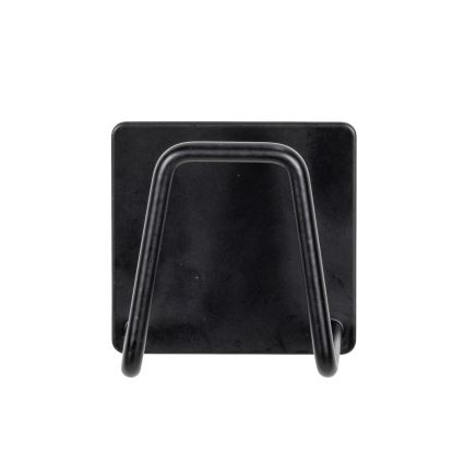 WENKO 55071100 - Laikiklis BLACK OUTDOOR KITCHEN 5x5 cm nerūdijantis plienas/juodas