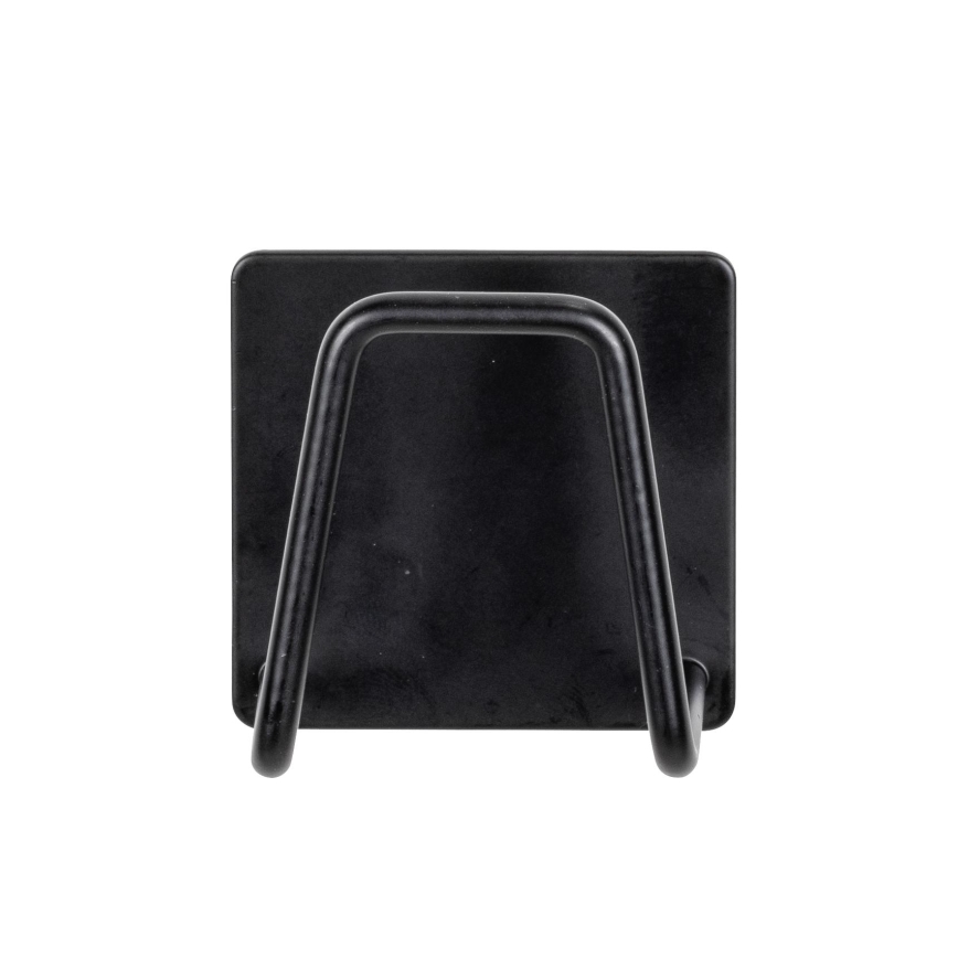 WENKO 55071100 - Laikiklis BLACK OUTDOOR KITCHEN 5x5 cm nerūdijantis plienas/juodas