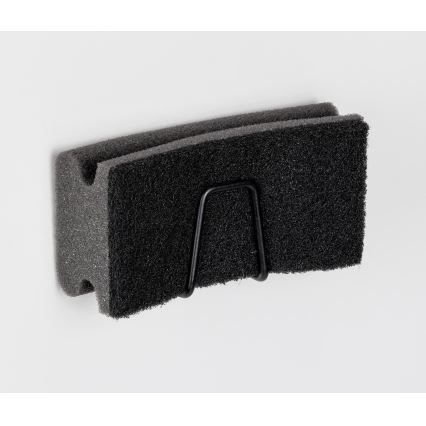WENKO 55071100 - Laikiklis BLACK OUTDOOR KITCHEN 5x5 cm nerūdijantis plienas/juodas
