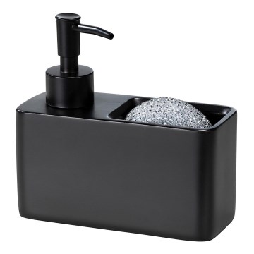 WENKO 55076100 - Muilo dozatorius BLACK OUTDOOR KITCHEN 14,5x14,3 cm juoda