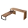 WENKO 55097100 - Lentyna BLACK OUTDOOR KITCHEN 36x16 cm ruda/juoda