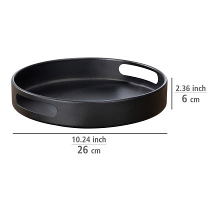 WENKO 55098100 - Padėklas BLACK OUTDOOR KITCHEN 26x6 cm juodas