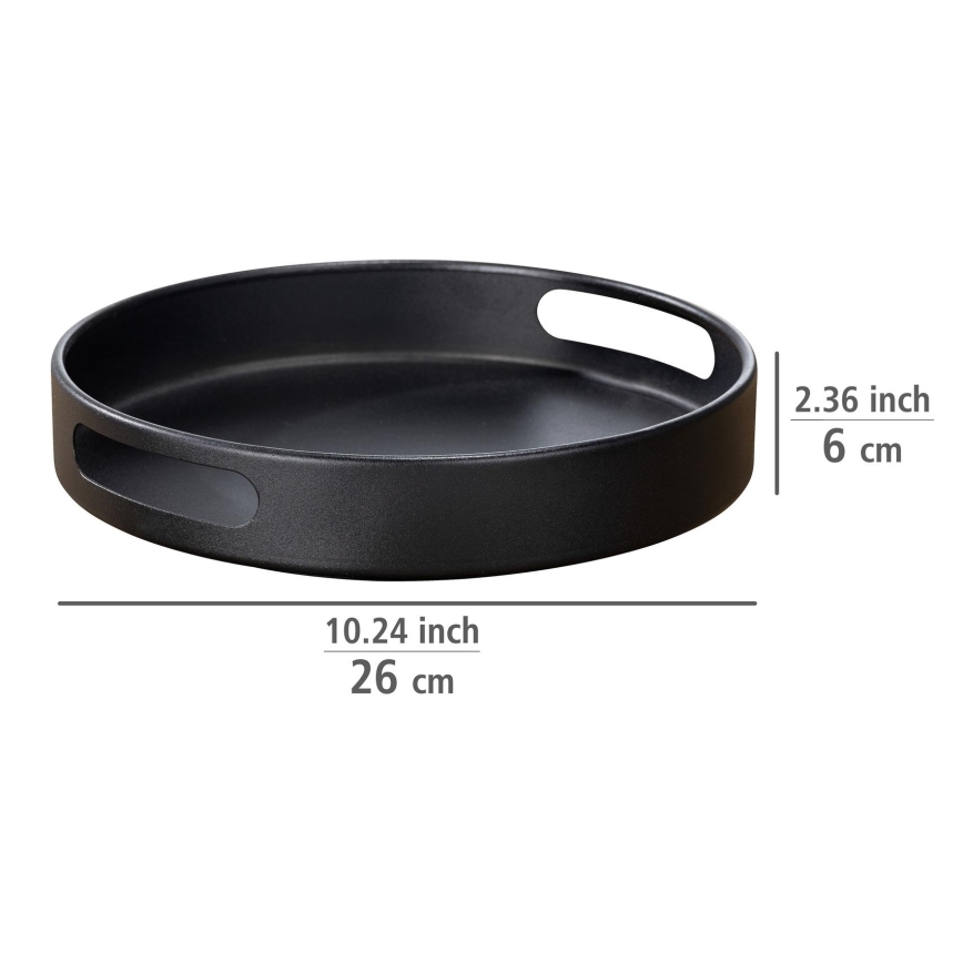 WENKO 55098100 - Padėklas BLACK OUTDOOR KITCHEN 26x6 cm juodas