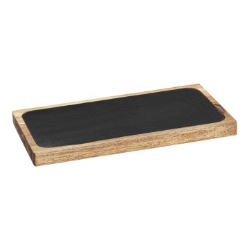 WENKO 55103100 - Pjaustymo lenta BLACK OUTDOOR KITCHEN 30x15 cm ruda/pilka