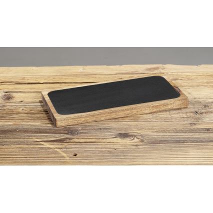 WENKO 55103100 - Pjaustymo lenta BLACK OUTDOOR KITCHEN 30x15 cm ruda/pilka