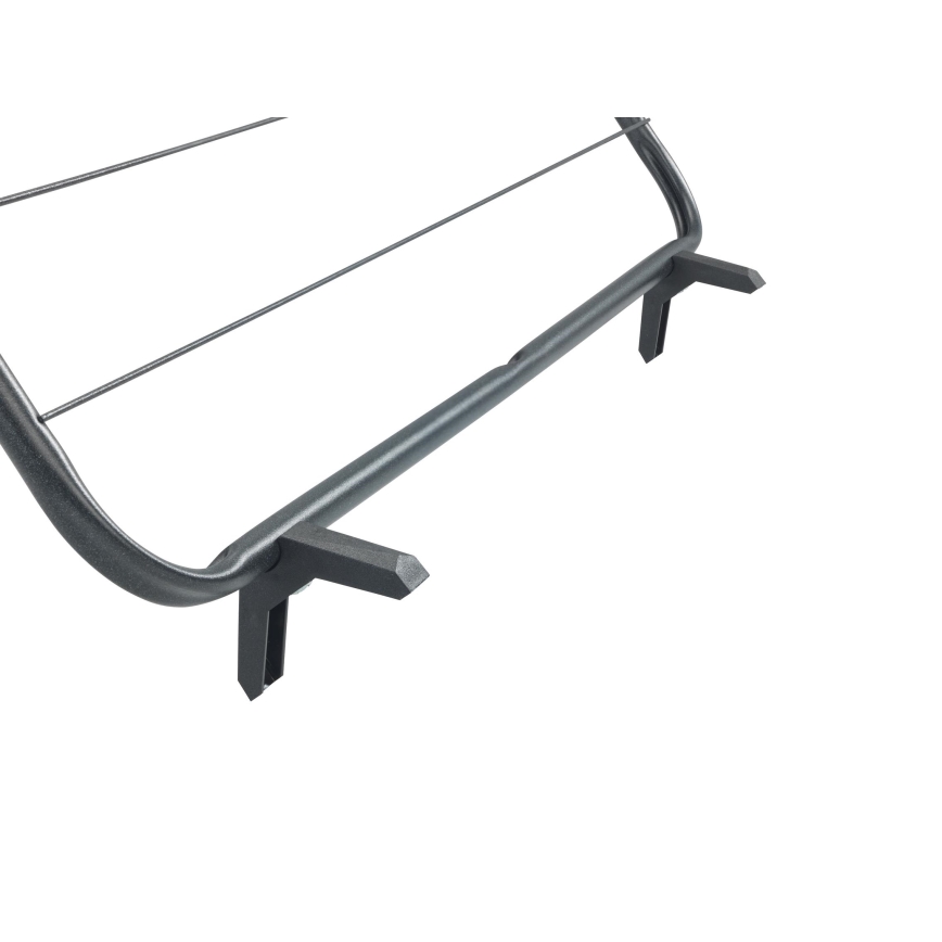 WENKO 63003100 - CHAMPION 65x114 cm drabužių džiovyklė, juoda