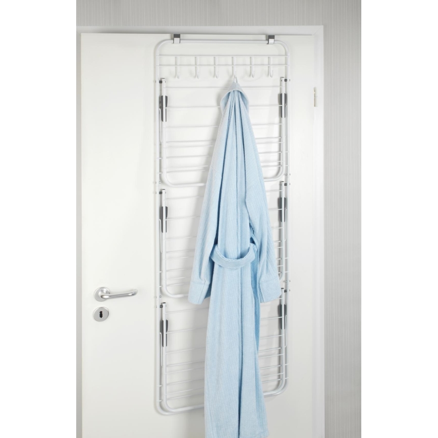 WENKO 63010800 - Skalbinių džiovyklė 51x142 cm balta/pilka