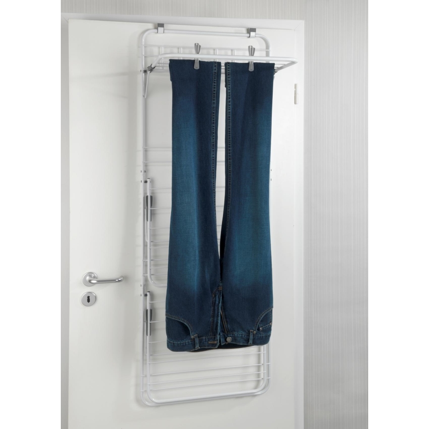WENKO 63010800 - Skalbinių džiovyklė 51x142 cm balta/pilka