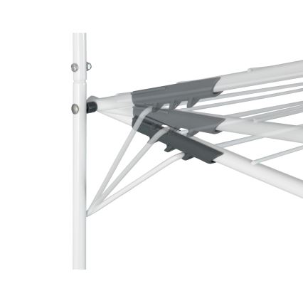 WENKO 63010800 - Skalbinių džiovyklė 51x142 cm balta/pilka