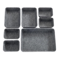 WENKO 64502100 - stalčiaus organizatorius FELT 28,5x20 cm pilkas
