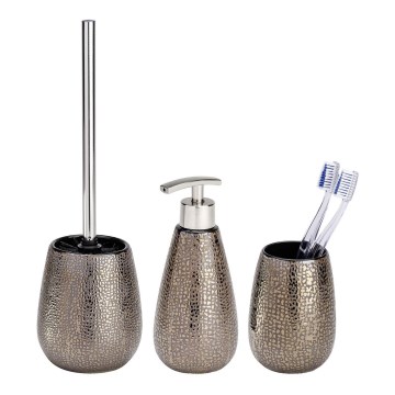 WENKO 69109800 - Vonios rinkinys MARRAKESH 12,5x41 cm rudas