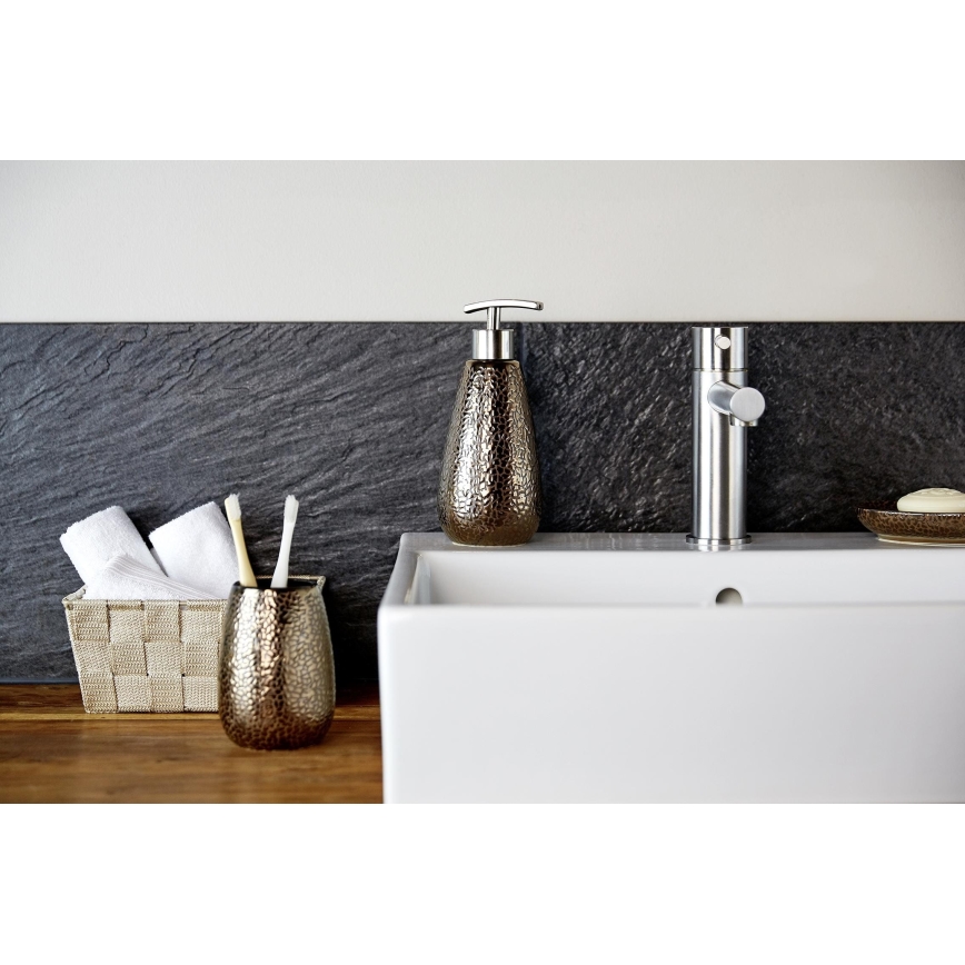 WENKO 69109800 - Vonios rinkinys MARRAKESH 12,5x41 cm rudas