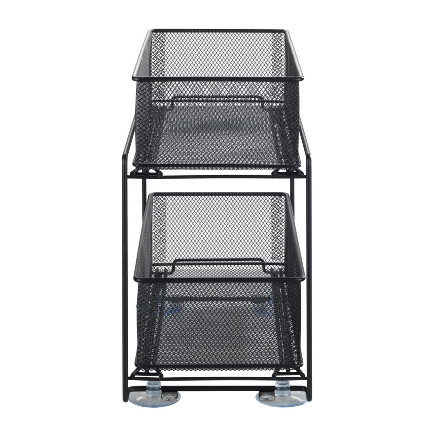 WENKO 69768800 - Elektros lizdo laikiklis GIOMA 35x33,5 cm juodas