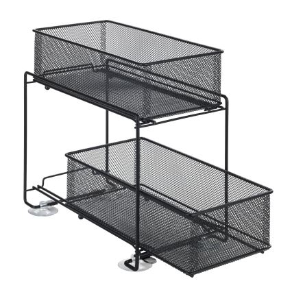 WENKO 69768800 - Rozetės laikiklis GIOMA 35x33,5 cm juodas
