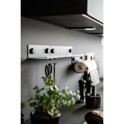 WENKO 71144800 - Ritinėlio laikiklis JET 30x15 cm, juodas