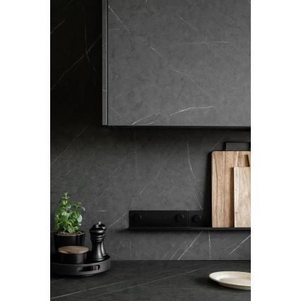 WENKO 71145800 - Stovas JET 25x7,5 cm juodas