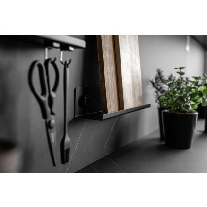 WENKO 71146800 - Prieskonių indeliai JET 40x7,5 cm juodi