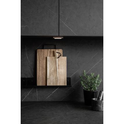 WENKO 71146800 - Prieskonių indeliai JET 40x7,5 cm juodi