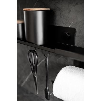 WENKO 71147800 - Lentyna JET 25x7,5 cm juoda