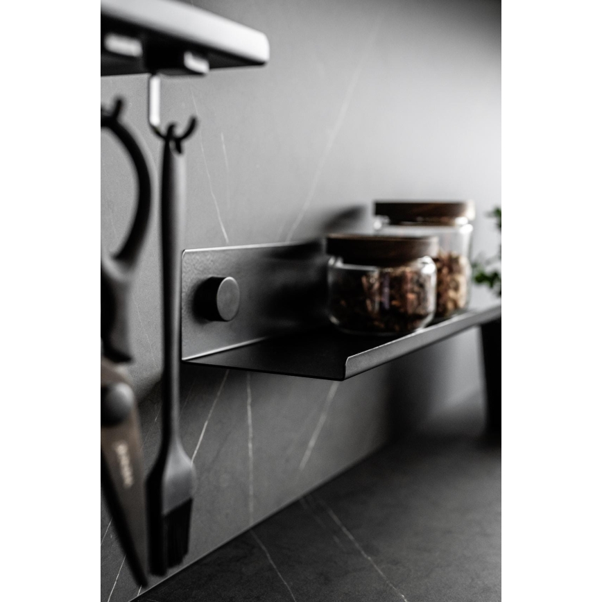 WENKO 71147800 - Lentyna JET 25x7,5 cm juoda