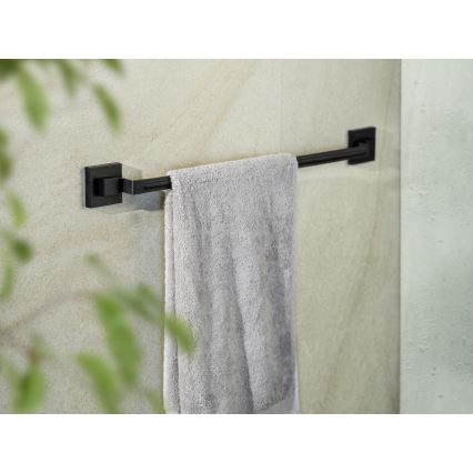 WENKO 71445800 - Rankšluosčių strypas VACUUM-LOC QUADRO ED 60,5x6 cm juodas