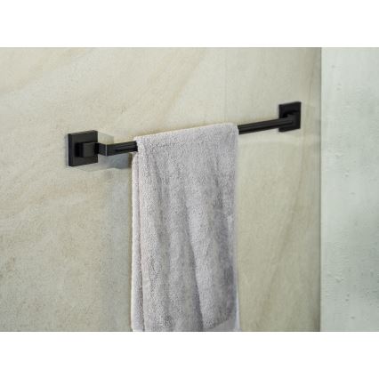 WENKO 71445800 - Rankšluosčių strypas VACUUM-LOC QUADRO ED 60,5x6 cm juodas