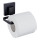 WENKO 71447800 - Tualetinio popieriaus laikiklis VACUUM-LOC QUADRO ED 14x11 cm juodas