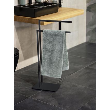WENKO 71555800 - Rankšluosčių stovas RECCO 48x80,5 cm juodas