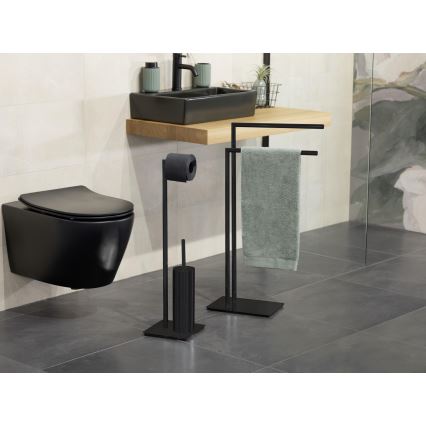 WENKO 71555800 - Rankšluosčių stovas RECCO 48x80,5 cm juodas
