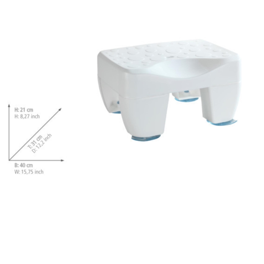 WENKO 73361100 - vonios kėdutė SECURA 40x31 cm balta