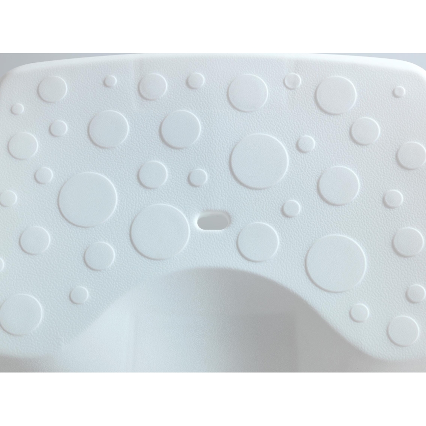 WENKO 73361100-vonios kėdutė SECURA 40x31 cm balta/skaidri