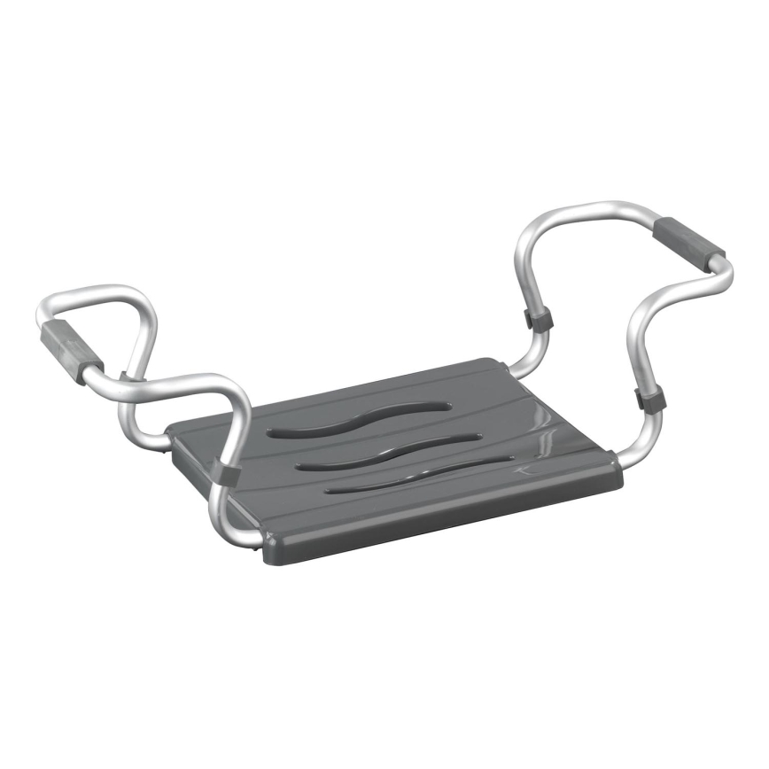 WENKO 73392500-vonios saugos sėdynė 26x18 cm sidabrinė/antracitas