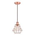 Westinghouse 6105240 - Pakabinamas šviestuvas su laidu NATHAN 1xE27/60W/230V, skersmuo 19 cm, vario spalvos