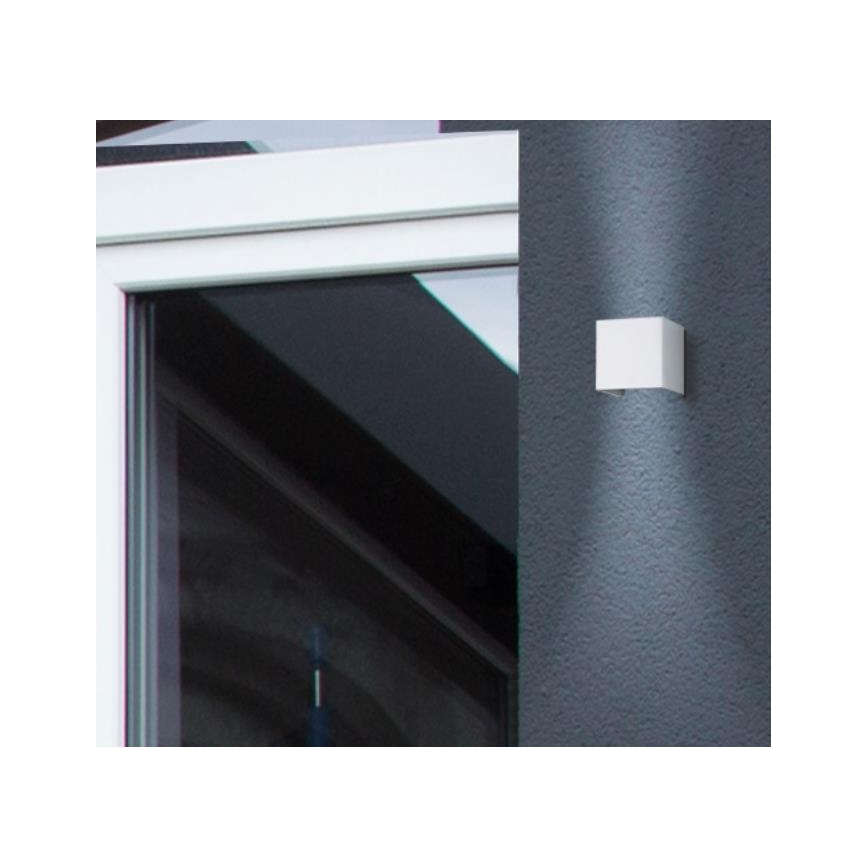 Westinghouse 61150 - LED sieninis lauko šviestuvas FREYA 2xLED/4,5W/230V IP44 balta