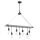 Westinghouse 6116440 - Pakabinamas šviestuvas ant grandinės ASHWOOD 7xE27/60W/230V