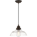 Westinghouse 6116640 - Pakabinamas šviestuvas su laidu IRON HILL 1xE27/60W/230V skersmuo 28 cm